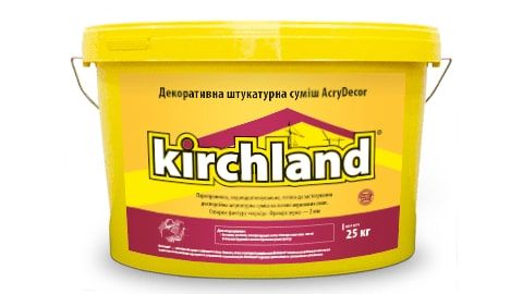 Kirchland® AcryDecor декоративная штукатурная смесь