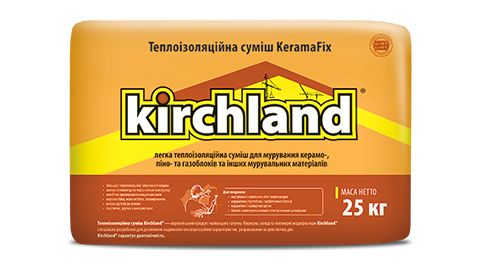 Kirchland® KeramaFix теплоизоляционная смесь